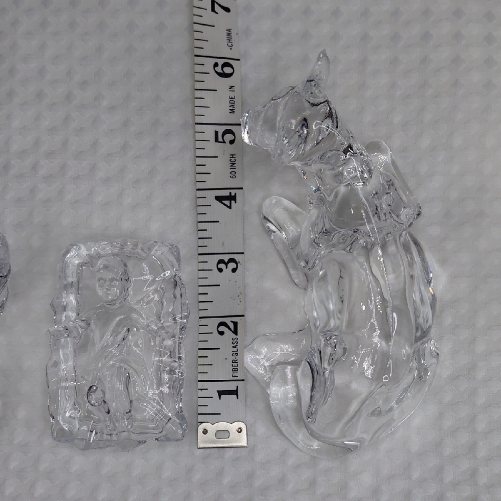 Cristal d'Arques Crystal Nativity Set De Noel - Picture 8 of 11